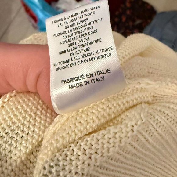 Rouje Cropped crew Sweater size small /4/ 36. Never wore it - Picture 7 of 8